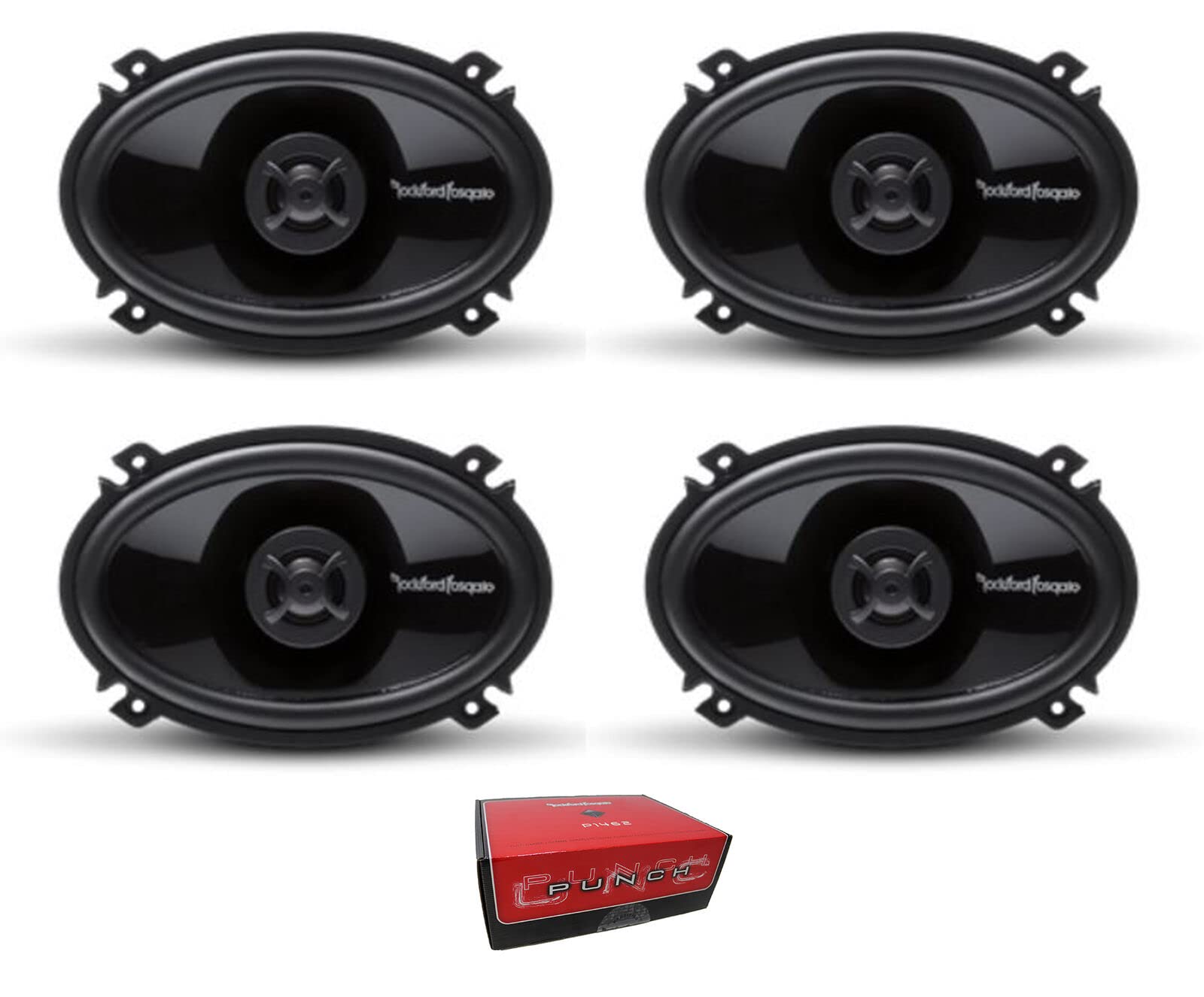 4) Rockford Fosgate P1462 4x6 4) Rockford Fosgate P1462 4x6